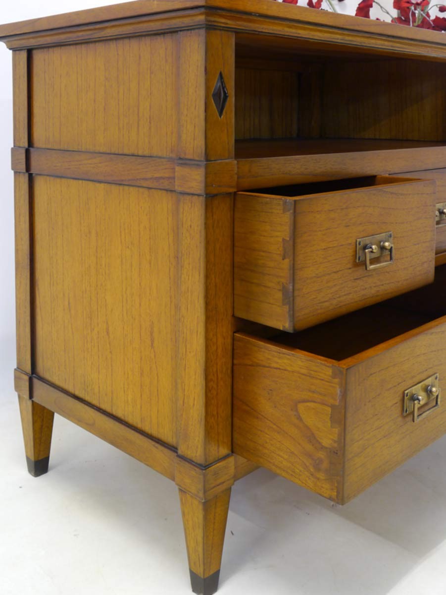 TV-Schrank Medienschrank Anrichte Mahagoni massiv Antik Stil (2429) | eBay