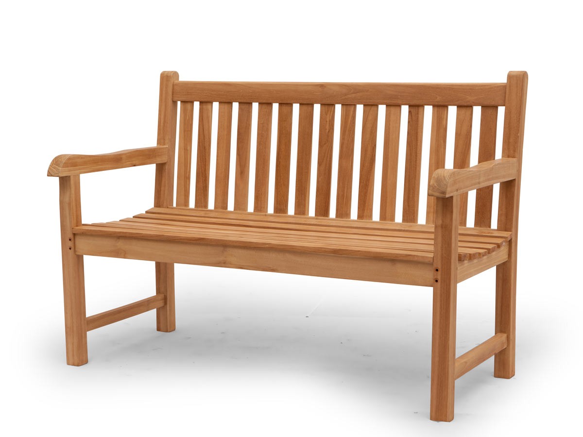 Gartenbank Sitzbank Gartenmöbel 4Sitzer aus massivem Teak Holz (2676)