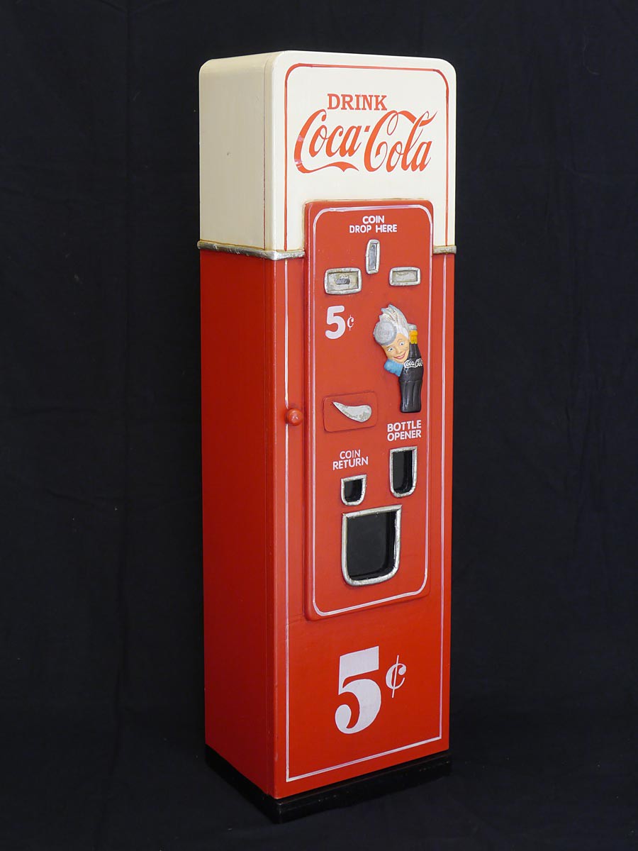 CD-Schrank CD-Regal Coca Cola Automat Retro-Stil (3177) | eBay
