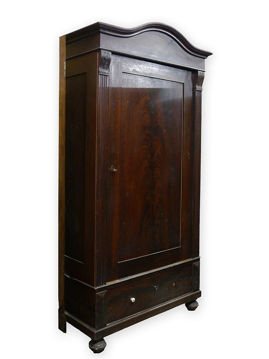 Kleiderschrank Schrank Dielenschrank Gründerzeit um 1880 Weichholz