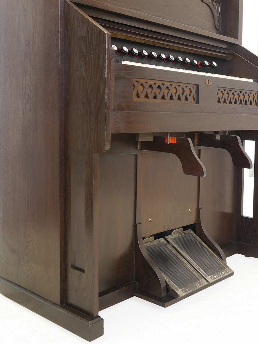 Harmonium Tasteninstrument Klavier Antik um 1930 Eiche funktionsfähig (3812) eBay