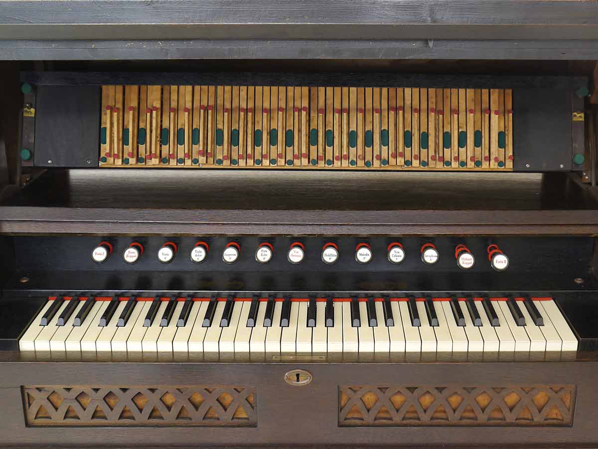 Harmonium Tasteninstrument Klavier Antik um 1930 Eiche funktionsfähig (3812) eBay