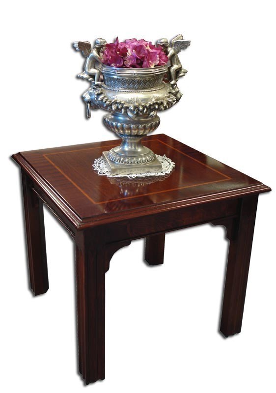 Stilvoller Mahagoni Beistelltisch im englischen Stil Tische Beistelltische