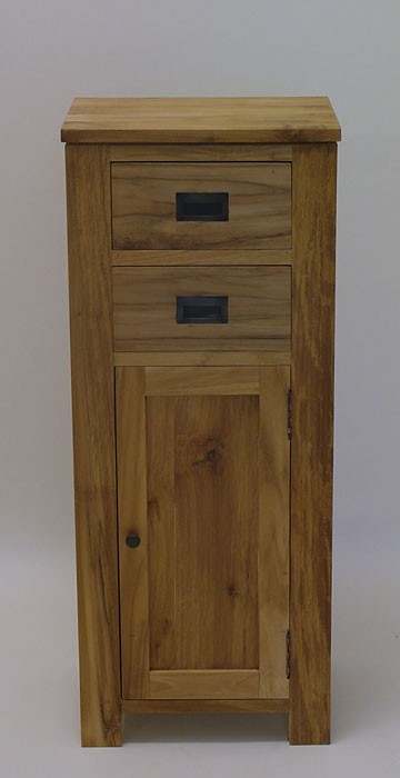 Konsole Schränkchen Badmöbel Telefonschrank massiv Teakholz